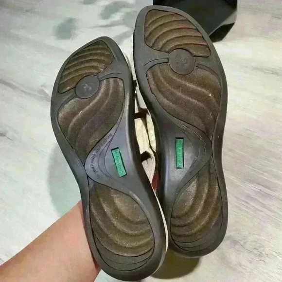 Grasshoppers Womens Open Toe Sling Back Sandals Semi Flatform Lightweight Comfy - Picture 15 of 16